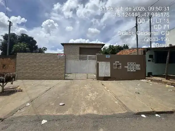 Casa em PARQUE NAPOLIS B, CIDADE OCIDENTAL - GO