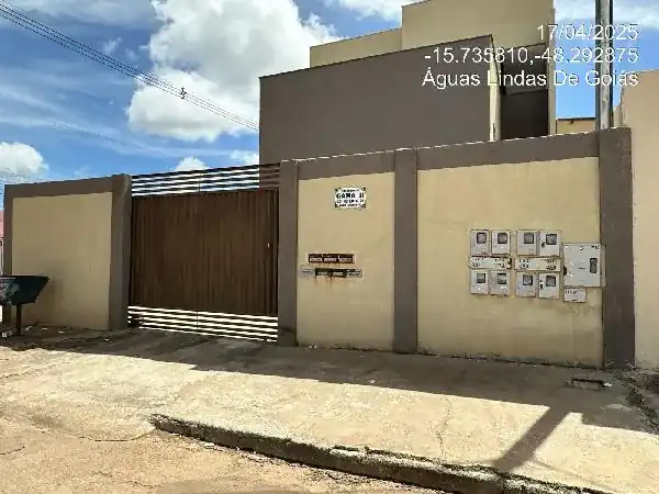 Apartamento em JARDIM DA BARRAGEM III, AGUAS LINDAS DE GOIAS - GO