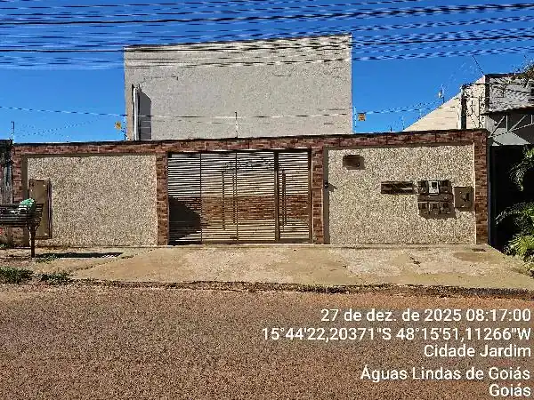Apartamento em CIDADE JARDIM, AGUAS LINDAS DE GOIAS - GO