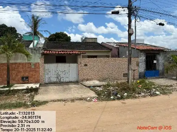 Casa em SANTA RITA, SANTA RITA - PB