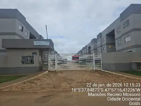 Apartamento em MANSOES RECREIO MOSSORO, CIDADE OCIDENTAL - GO
