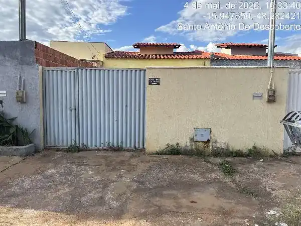 Casa em MANSOES BITTENCOURT, SANTO ANTONIO DO DESCOBERTO - GO