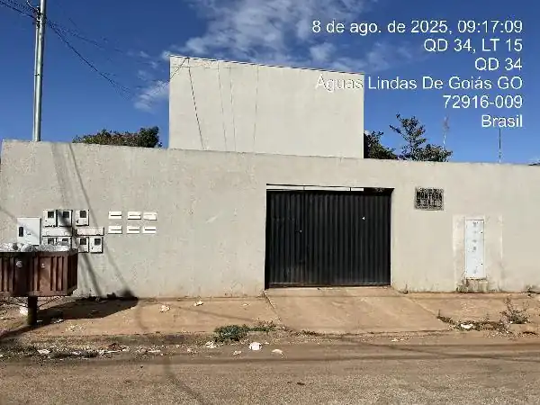 Apartamento em JARDIM PEROLA DA BARRAGEM I, AGUAS LINDAS DE GOIAS - GO