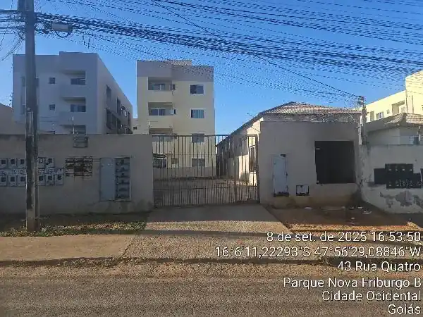 Apartamento em PARQUE NOVA FRIBURGO A, CIDADE OCIDENTAL - GO