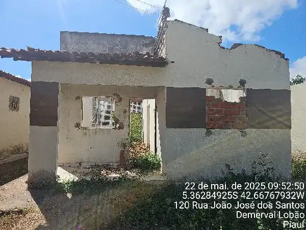 Casa em BAIRRO CIDADE NOVA, DEMERVAL LOBAO - PI