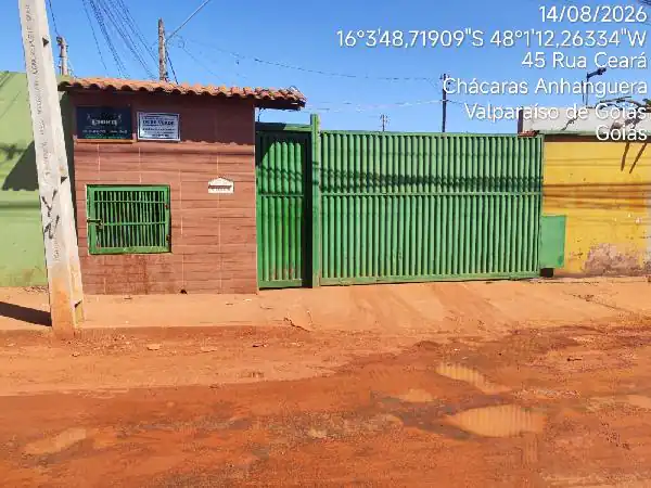 Casa em CHACARAS ANHANGUERA, VALPARAISO DE GOIAS - GO