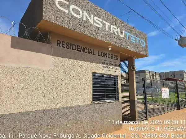 Apartamento em MANSOES RECREIO MOSSORO, CIDADE OCIDENTAL - GO