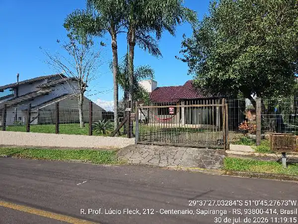 Casa em CENTENARIO, SAPIRANGA - RS