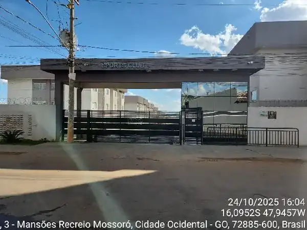 Apartamento em MANSOES RECREIO MOSSORO, CIDADE OCIDENTAL - GO