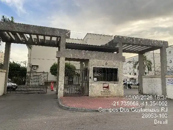 Apartamento em PECUARIA, CAMPOS DOS GOYTACAZES - RJ