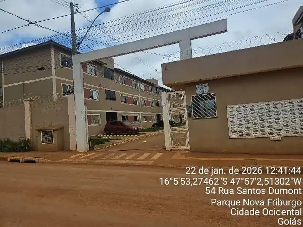 Apartamento em MANSOES RECREIO MOSSORO, CIDADE OCIDENTAL - GO