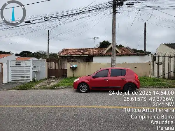 Casa em CAMPINA DA BARRA, ARAUCARIA - PR