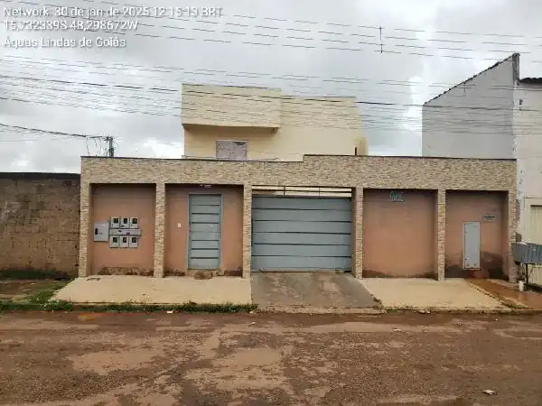 Apartamento em JARDIM DA BARRAGEM V, AGUAS LINDAS DE GOIAS - GO