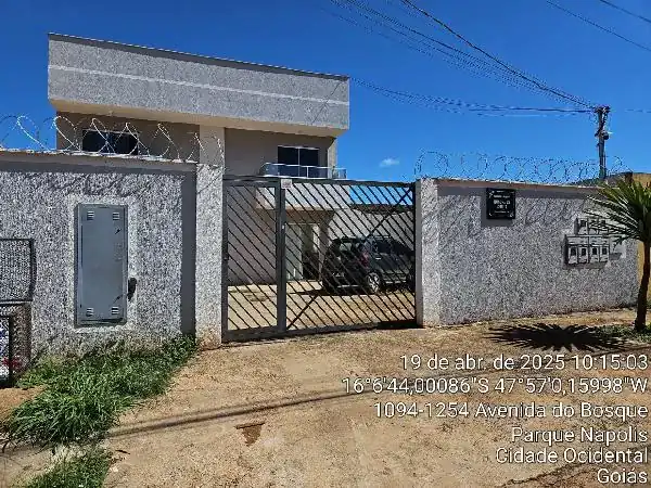 Apartamento em PARQUE NAPOLIS A, CIDADE OCIDENTAL - GO