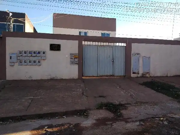 Apartamento em PARQUE DA BARRAGEM SETOR 10, AGUAS LINDAS DE GOIAS - GO