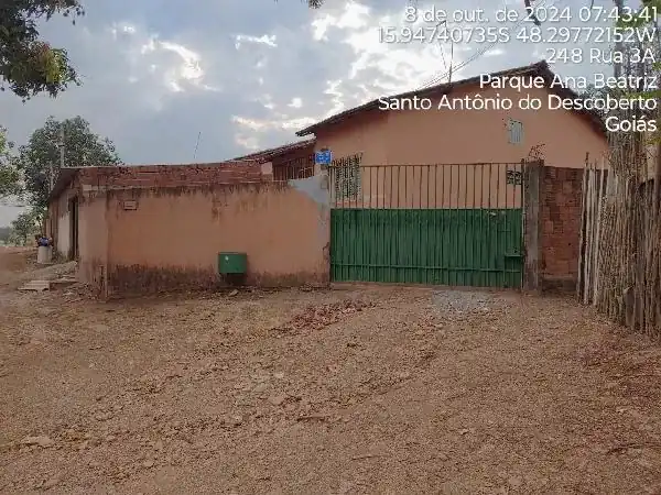 Casa em JARDIM ANA BEATRIZ I, SANTO ANTONIO DO DESCOBERTO - GO