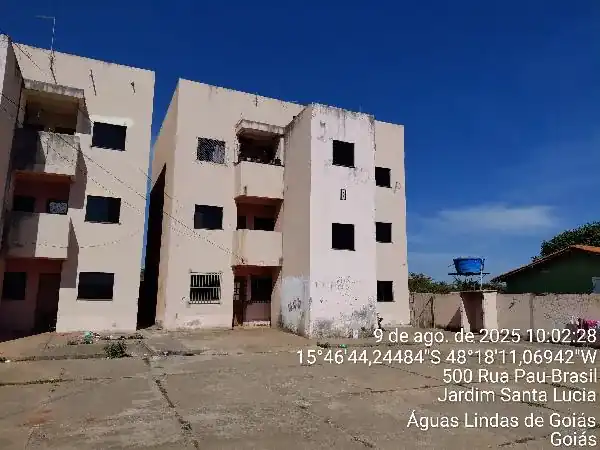 Apartamento em JARDIM SANTA LUCIA, AGUAS LINDAS DE GOIAS - GO