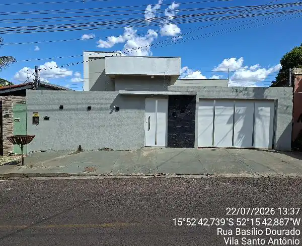 Casa em SANTO ANTONIO, BARRA DO GARCAS - MT