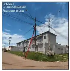 Apartamento em PARQUE DA BARRAGEM SETOR 10, AGUAS LINDAS DE GOIAS - GO
