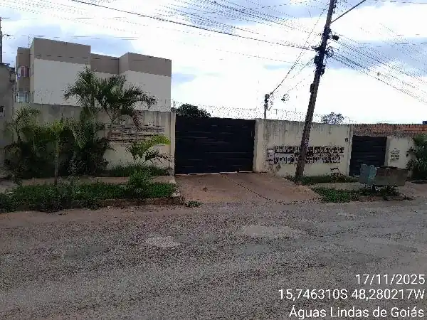 Apartamento em PARQUE DA BARRAGEM SETOR 08, AGUAS LINDAS DE GOIAS - GO