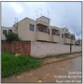Apartamento em PARQUE DA BARRAGEM SETOR 01, AGUAS LINDAS DE GOIAS - GO