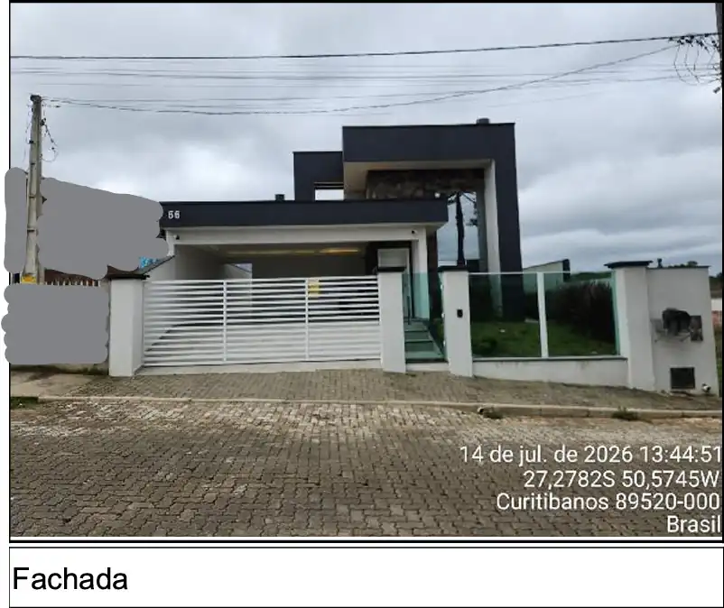 Casa em SANTO ANTÔNIO PÁDUA, CURITIBANOS - SC