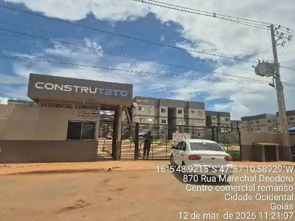 Apartamento em MANSOES RECREIO MOSSORO, CIDADE OCIDENTAL - GO