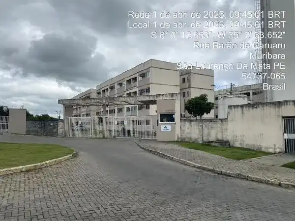 Apartamento em MURIBARA, SAO LOURENCO DA MATA - PE
