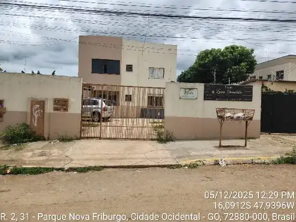 Apartamento em PARQUE NOVA FRIBURGO B, CIDADE OCIDENTAL - GO