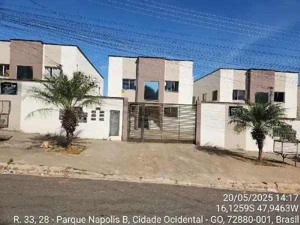Apartamento em PARQUE NAPOLIS B, CIDADE OCIDENTAL - GO