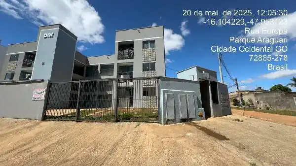 Apartamento em PARQUE ARAGUARI, CIDADE OCIDENTAL - GO