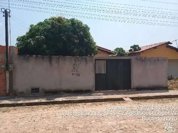 Casa em CENTRO, ALTOS - PI