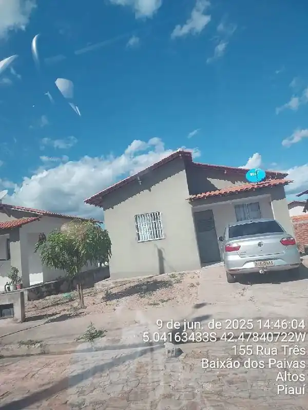 Casa em BAIXÃO DO PAIVA, ALTOS - PI