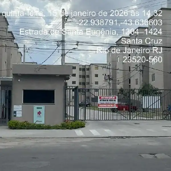 Apartamento em SANTA CRUZ, RIO DE JANEIRO - RJ
