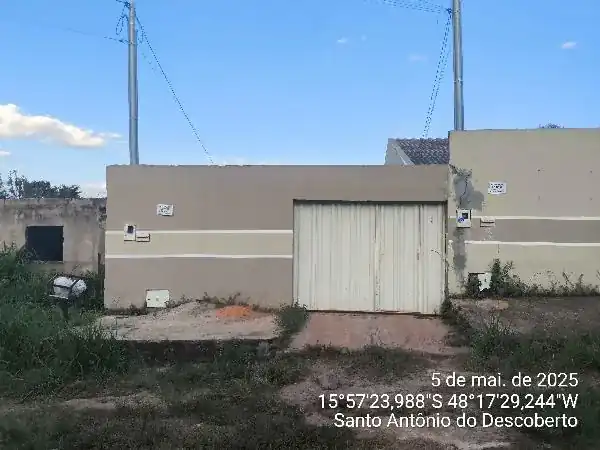 Casa em VILA RAIO DE LUZ, SANTO ANTONIO DO DESCOBERTO - GO