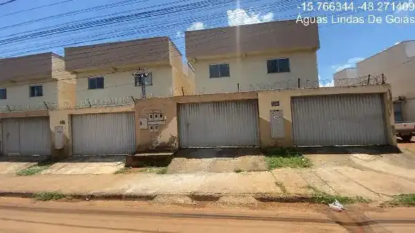 Apartamento em PARQUE DA BARRAGEM SETOR 05, AGUAS LINDAS DE GOIAS - GO
