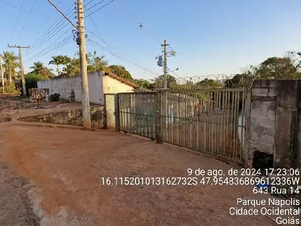Casa em PARQUE NAPOLIS A, CIDADE OCIDENTAL - GO
