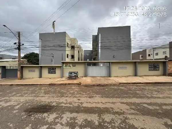 Apartamento em PARQUE DA BARRAGEM SETOR 06, AGUAS LINDAS DE GOIAS - GO