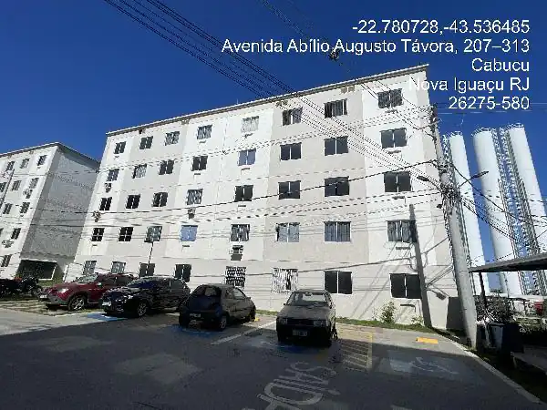 Apartamento em CABUCU, NOVA IGUACU - RJ