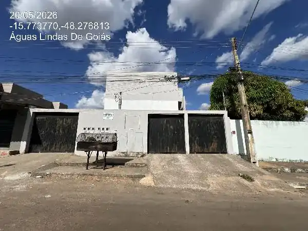 Apartamento em PARQUE DA BARRAGEM SETOR 06, AGUAS LINDAS DE GOIAS - GO