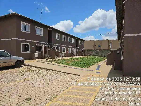 Apartamento em JARDIM AMERICA IV, AGUAS LINDAS DE GOIAS - GO