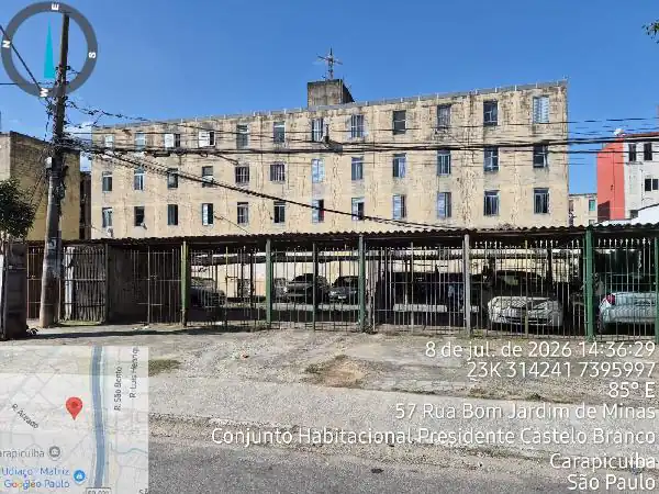 Apartamento em CONJUNTO HABITACIONAL PRESIDENTE CASTELO, CARAPICUIBA - SP