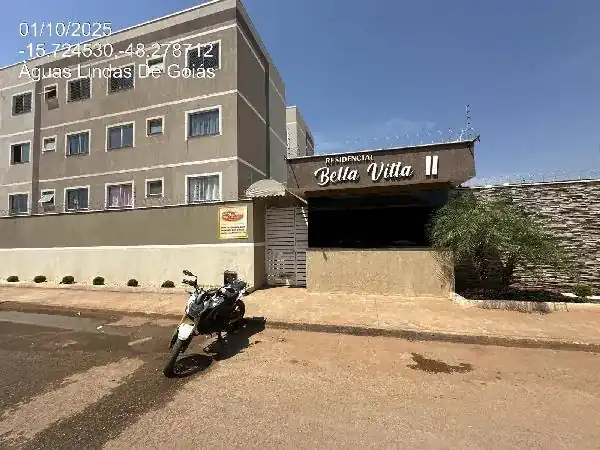 Apartamento em MANSOES POR DO SOL, AGUAS LINDAS DE GOIAS - GO