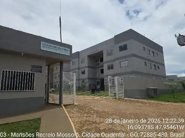 Apartamento em MANSOES RECREIO MOSSORO, CIDADE OCIDENTAL - GO
