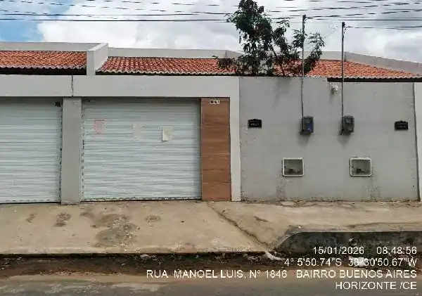 Casa em BUENOS AIRES, HORIZONTE - CE