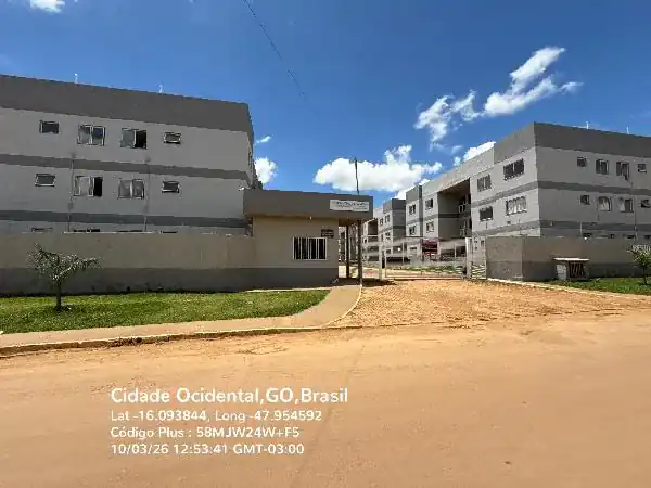 Apartamento em MANSOES RECREIO MOSSORO, CIDADE OCIDENTAL - GO