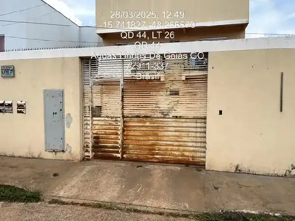 Apartamento em JARDIM PEROLA DA BARRAGEM II, AGUAS LINDAS DE GOIAS - GO