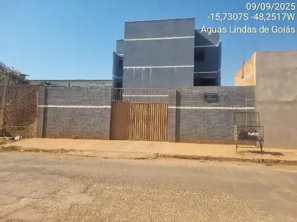 Apartamento em JARDIM PEROLA DA BARRAGEM I, AGUAS LINDAS DE GOIAS - GO