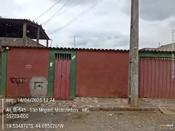 Casa em BAIRRO SÃO MIGUEL, MATOZINHOS - MG