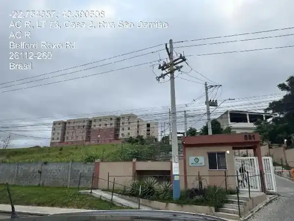 Apartamento em DAS GRACAS, BELFORD ROXO - RJ